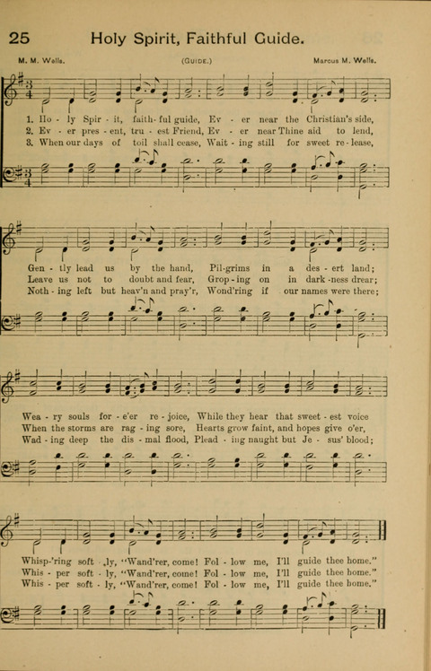 The Mission Hymnal. (Enlarged Edition) page 25