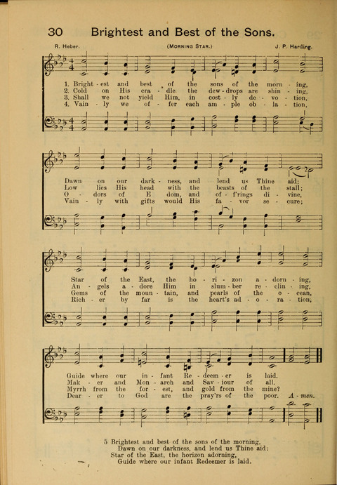 The Mission Hymnal. (Enlarged Edition) page 30