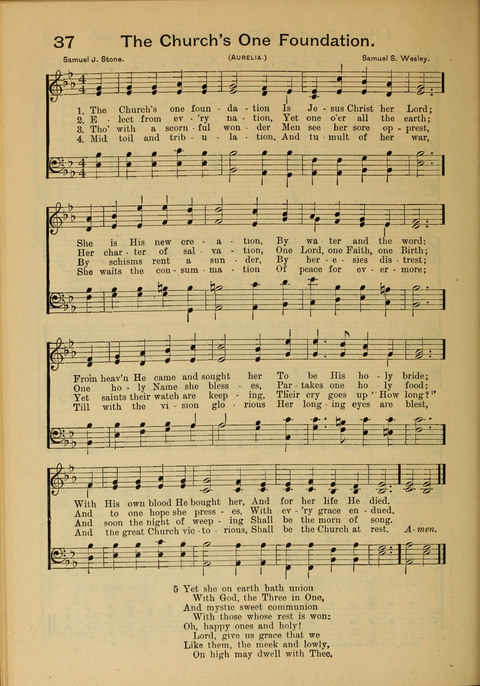 The Mission Hymnal. (Enlarged Edition) page 38