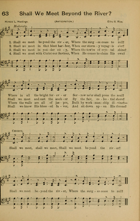 The Mission Hymnal. (Enlarged Edition) page 63