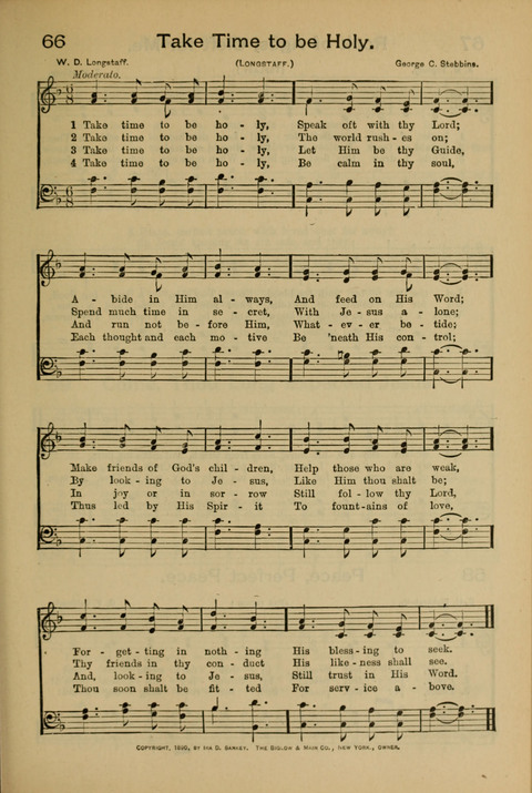 The Mission Hymnal. (Enlarged Edition) page 65