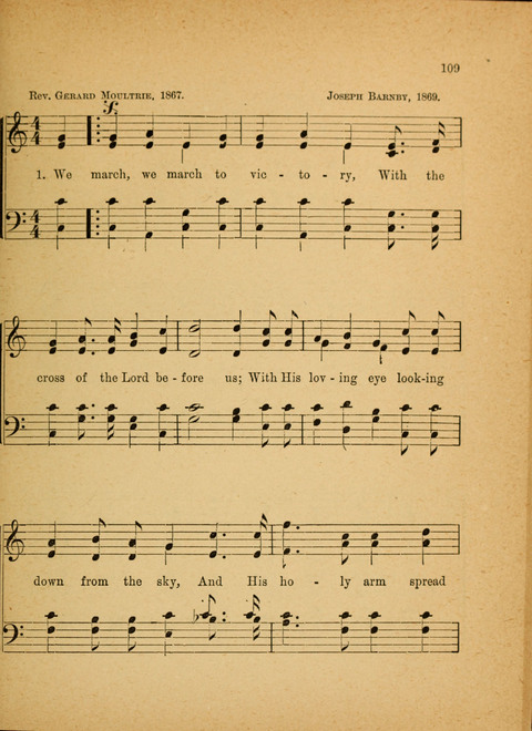 Missionary Hymnal: for the use of junior and juvenile missionary socieites page 109