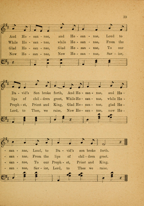 Missionary Hymnal: for the use of junior and juvenile missionary socieites page 39