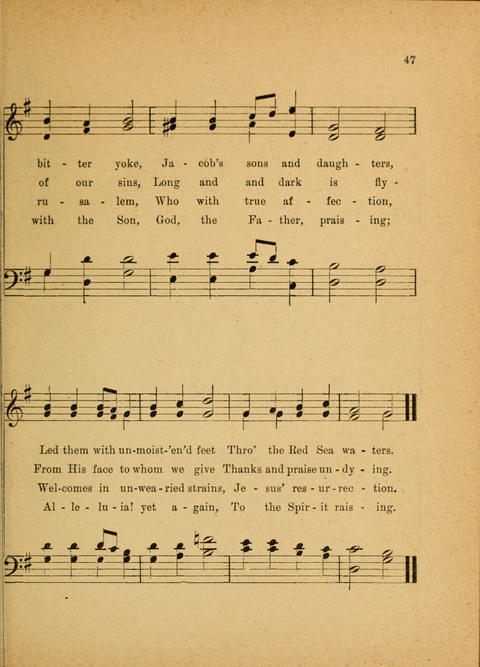 Missionary Hymnal: for the use of junior and juvenile missionary socieites page 47