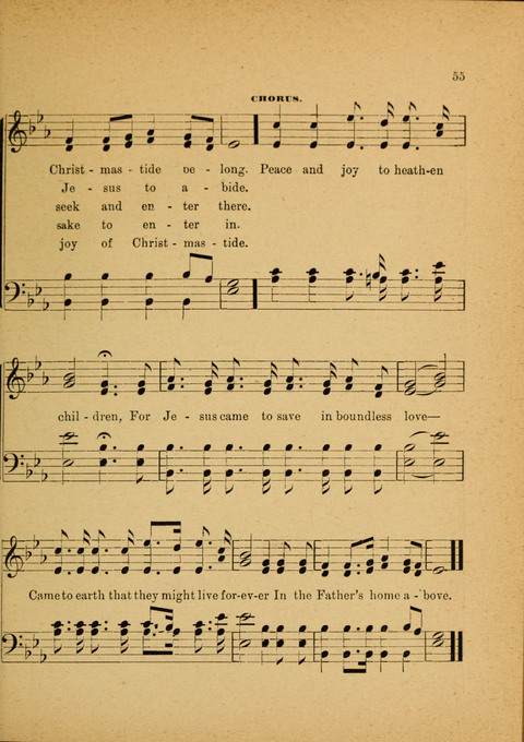 Missionary Hymnal: for the use of junior and juvenile missionary socieites page 55