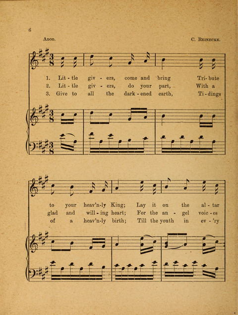 Missionary Hymnal: for the use of junior and juvenile missionary socieites page 6