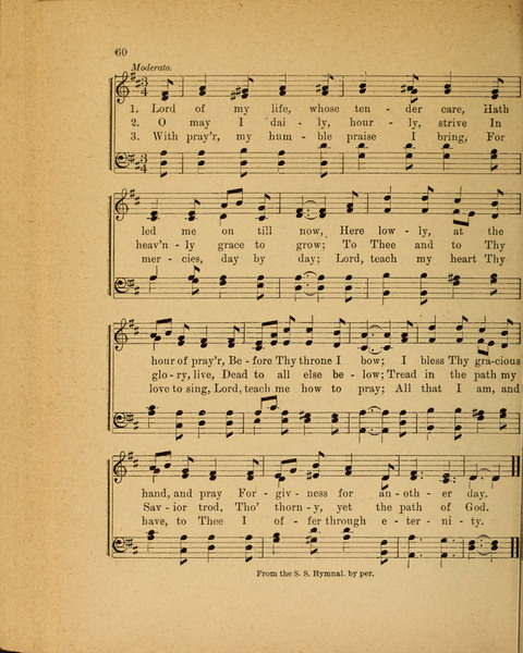 Missionary Hymnal: for the use of junior and juvenile missionary socieites page 60