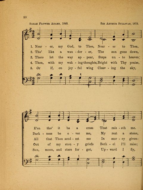 Missionary Hymnal: for the use of junior and juvenile missionary socieites page 80