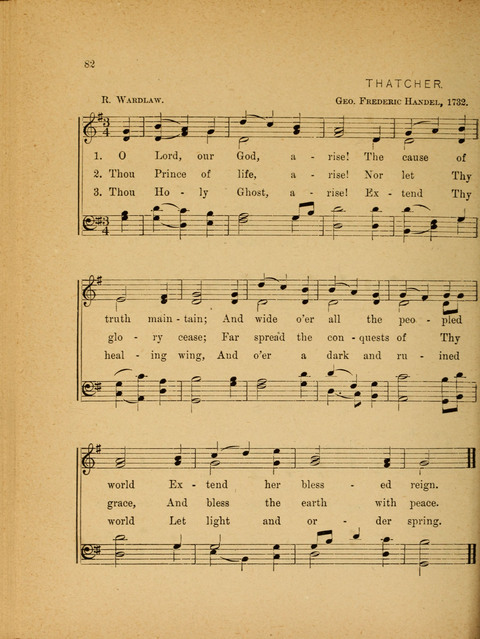 Missionary Hymnal: for the use of junior and juvenile missionary socieites page 82