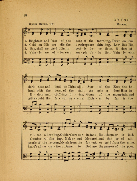 Missionary Hymnal: for the use of junior and juvenile missionary socieites page 88