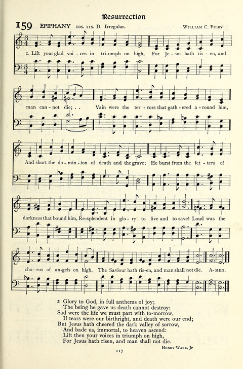 The Methodist Hymnal: Official hymnal of the methodist episcopal church and the methodist episcopal church, south page 117