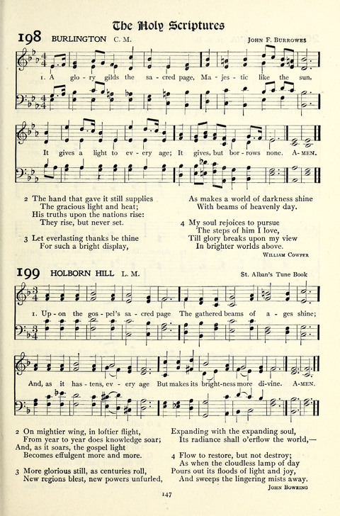 The Methodist Hymnal: Official hymnal of the methodist episcopal church and the methodist episcopal church, south page 147