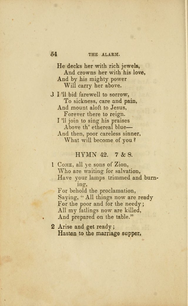 Millennial Harp: or, Second Advent Hymns: designed for the meetings on the second coming of Christ page 126