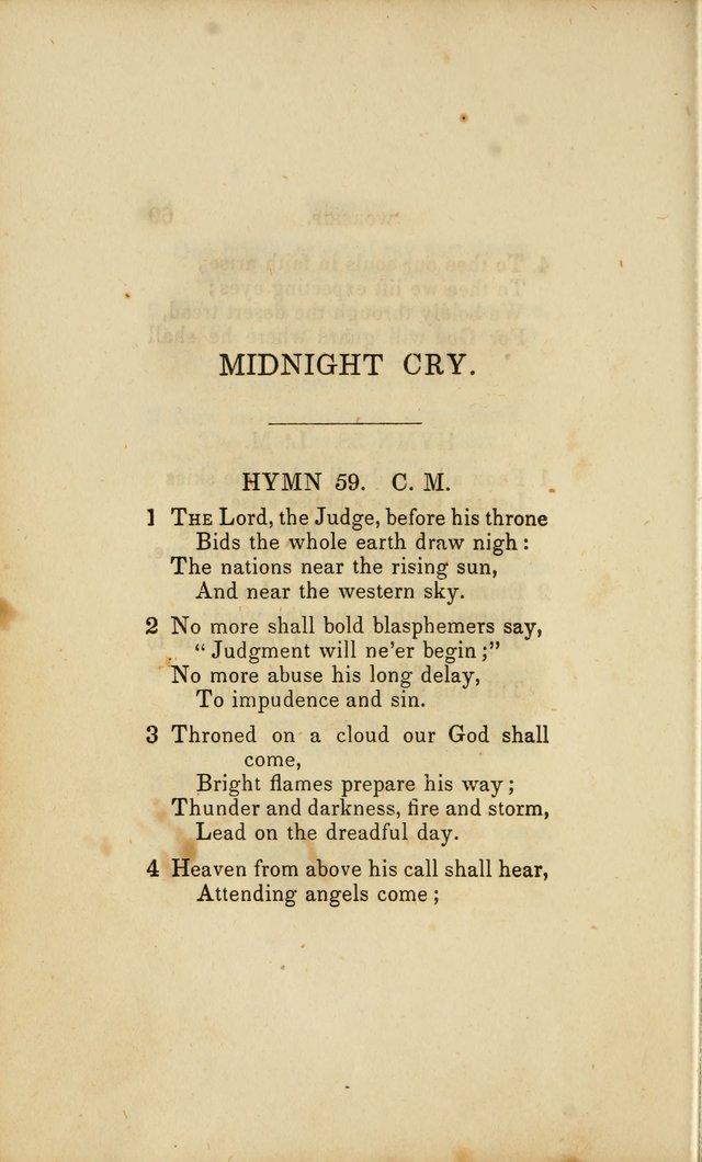 Millennial Harp: or, Second Advent Hymns: designed for the meetings on the second coming of Christ page 142