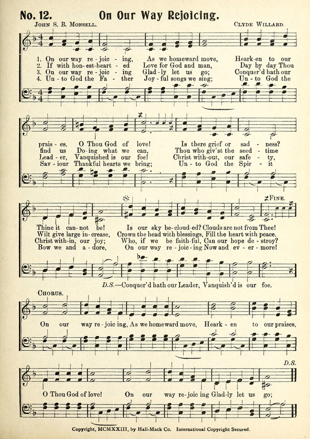 Magnificat: a Hymnal for Sunday Schools page 11