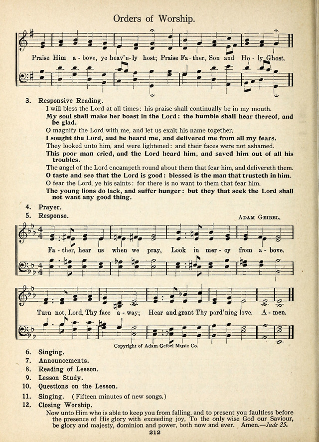 Magnificat: a Hymnal for Sunday Schools page 210