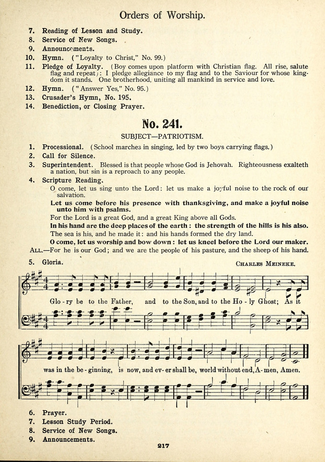 Magnificat: a Hymnal for Sunday Schools page 215