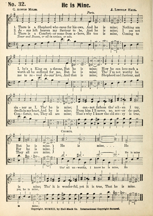 Magnificat: a Hymnal for Sunday Schools page 30