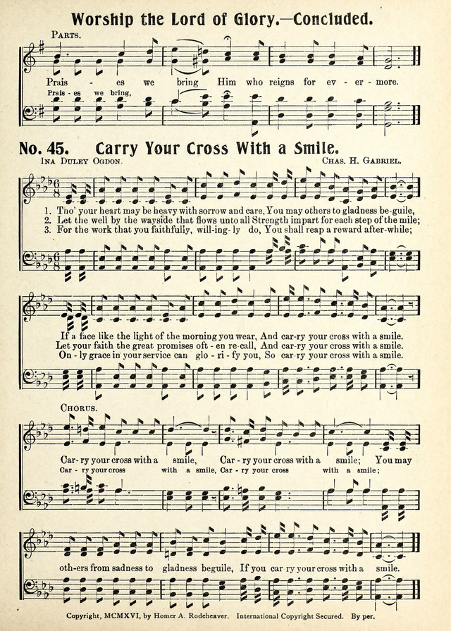 Magnificat: a Hymnal for Sunday Schools page 43