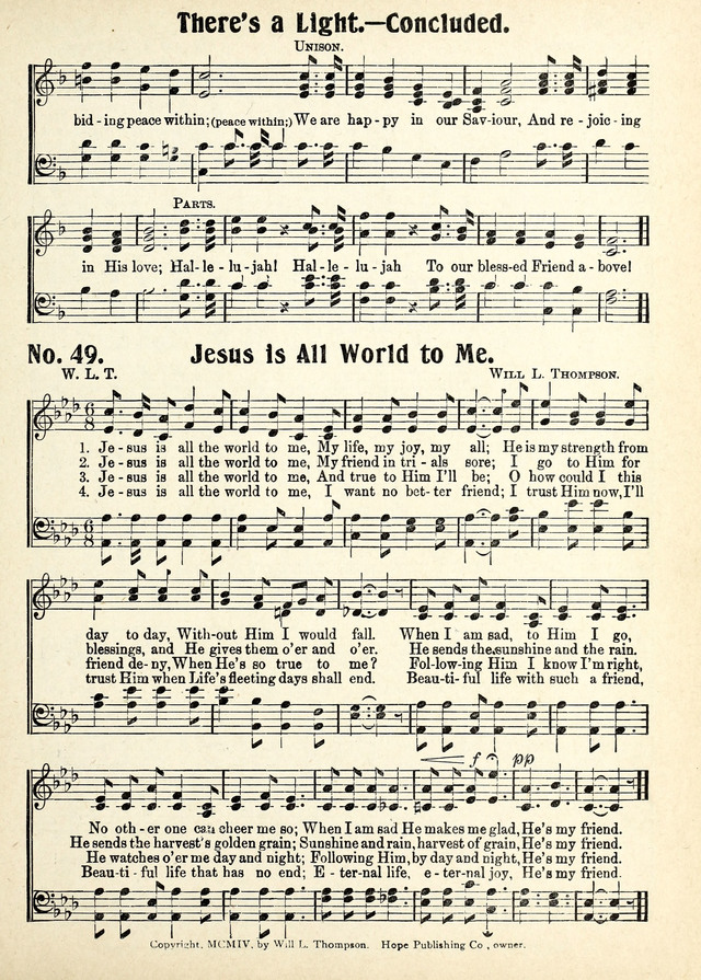 Magnificat: a Hymnal for Sunday Schools page 47