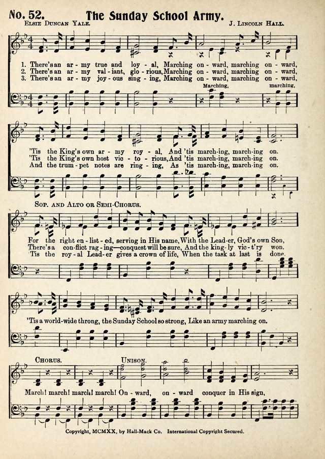 Magnificat: a Hymnal for Sunday Schools page 50