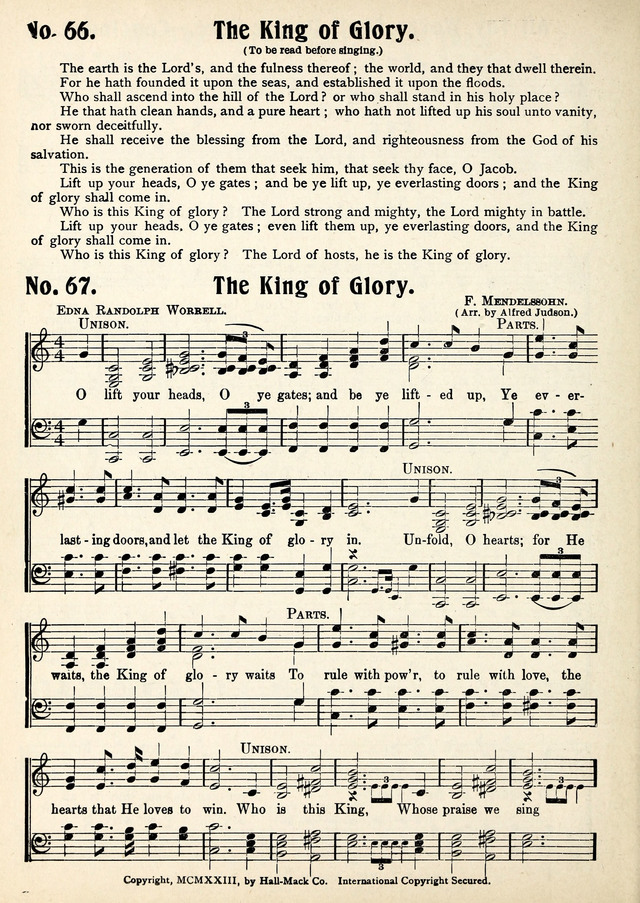 Magnificat: a Hymnal for Sunday Schools page 64