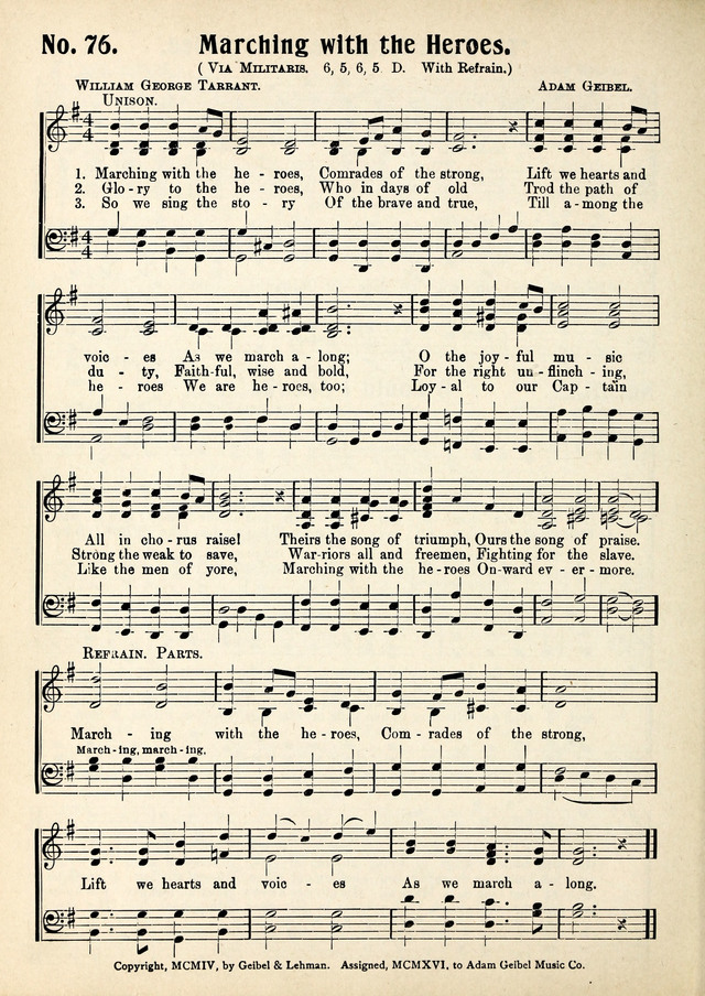 Magnificat: a Hymnal for Sunday Schools page 74