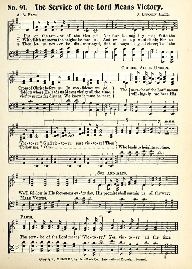 Magnificat: a Hymnal for Sunday Schools page 89