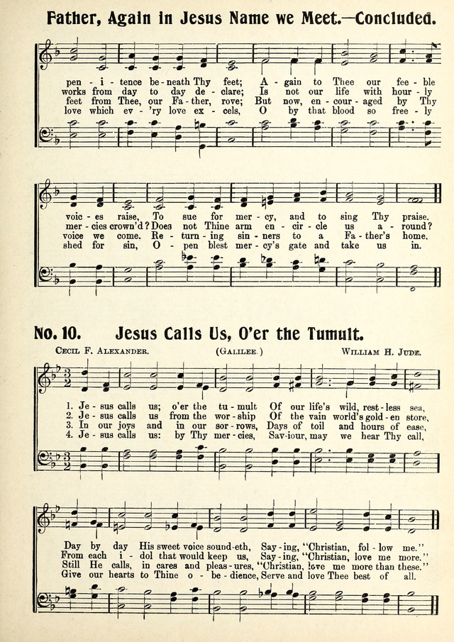 Magnificat: a Hymnal for Sunday Schools page 9