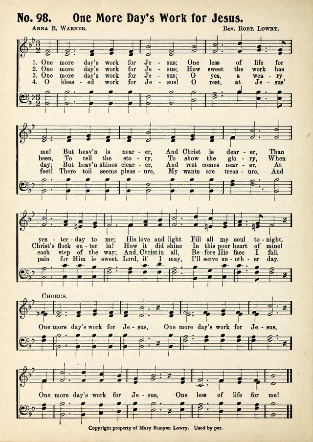 Magnificat: a Hymnal for Sunday Schools page 96