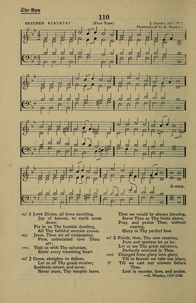 Methodist Hymn and Tune Book: official hymn book of the Methodist Church page 120