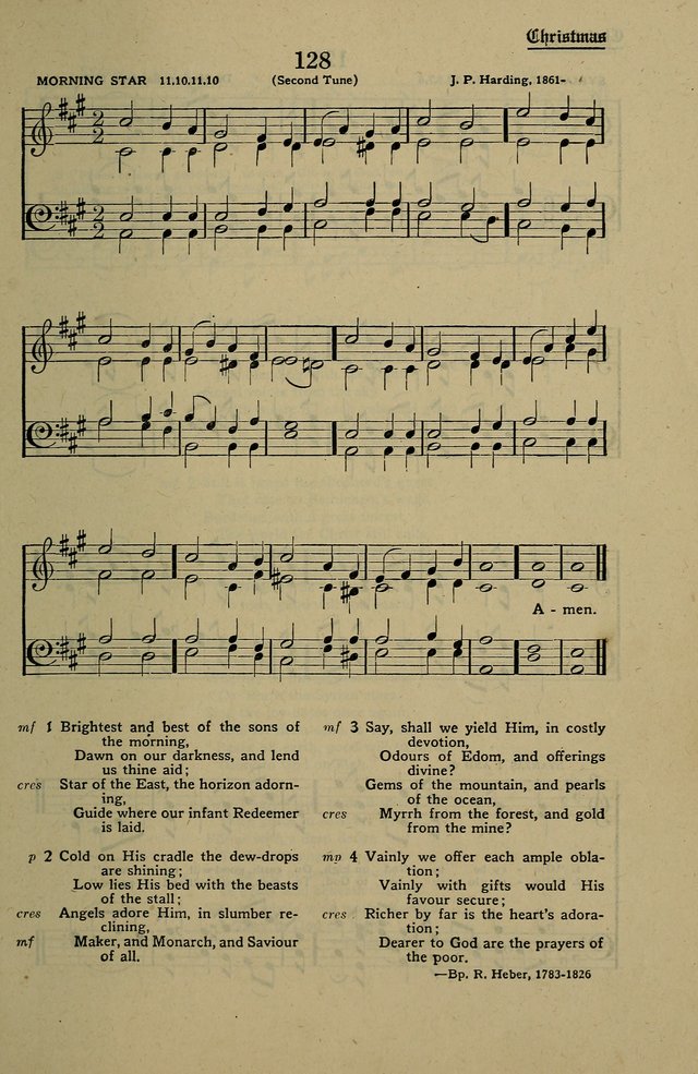 Methodist Hymn and Tune Book: official hymn book of the Methodist Church page 145