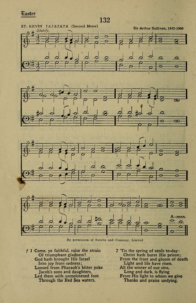 Methodist Hymn and Tune Book: official hymn book of the Methodist Church page 150