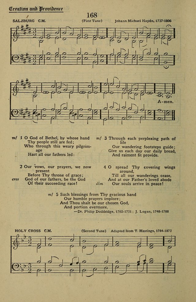 Methodist Hymn and Tune Book: official hymn book of the Methodist Church page 186