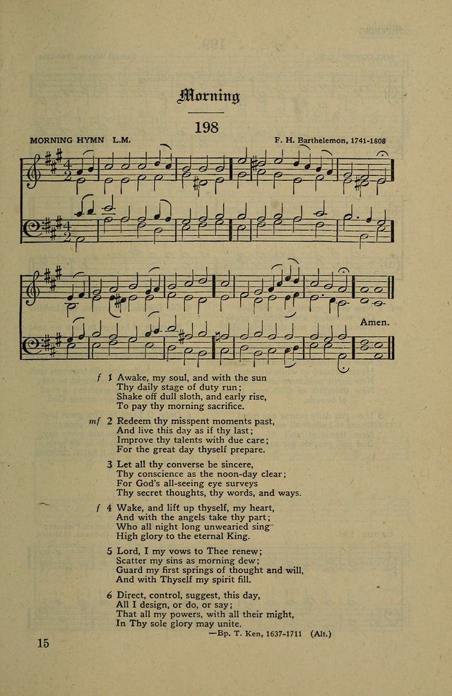 Methodist Hymn and Tune Book: official hymn book of the Methodist Church page 217