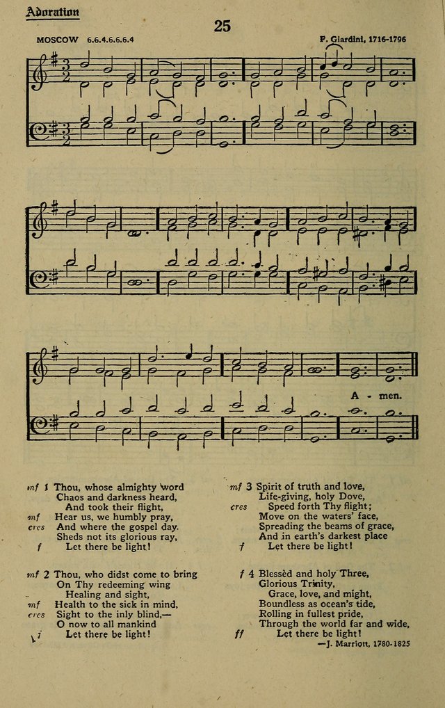 Methodist Hymn and Tune Book: official hymn book of the Methodist Church page 24