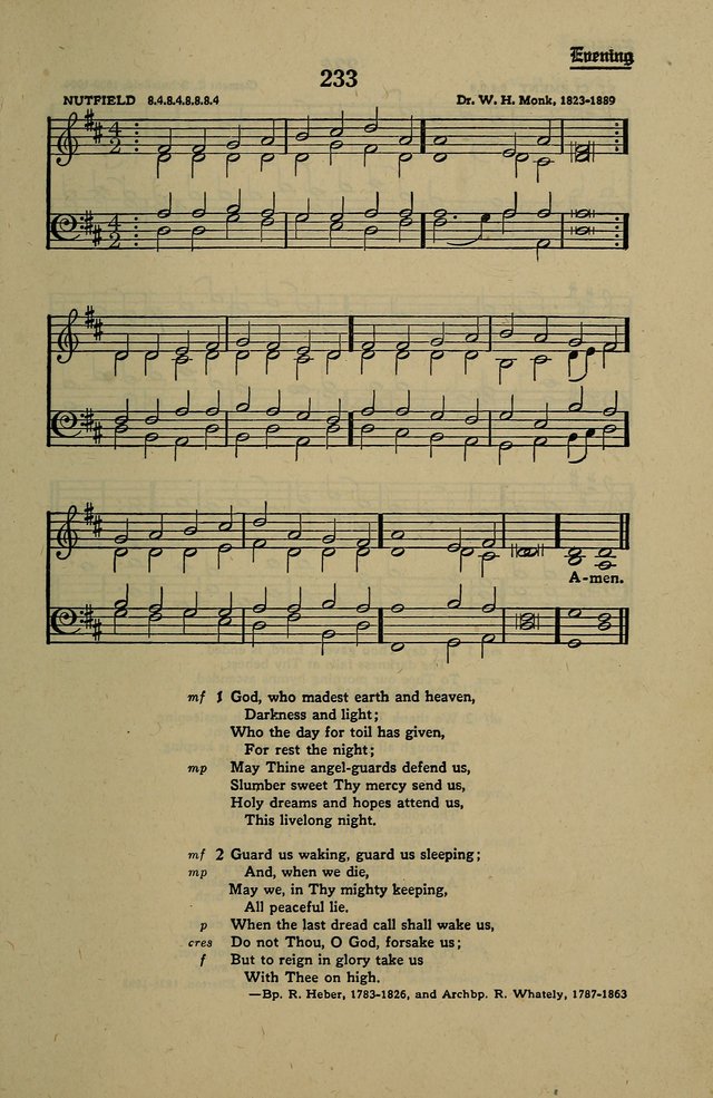 Methodist Hymn and Tune Book: official hymn book of the Methodist Church page 253