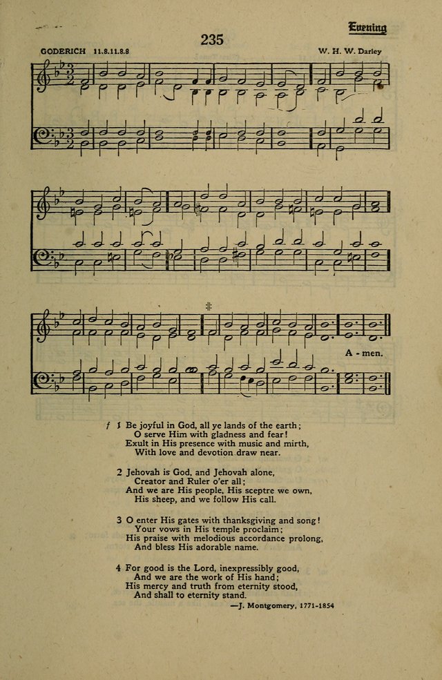 Methodist Hymn and Tune Book: official hymn book of the Methodist Church page 255