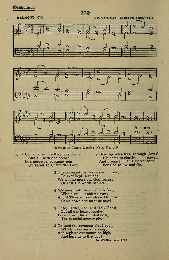 Methodist Hymn and Tune Book: official hymn book of the Methodist Church page 292