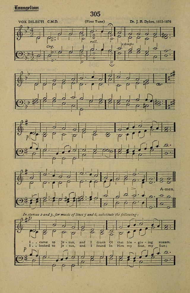 Methodist Hymn and Tune Book: official hymn book of the Methodist Church page 332