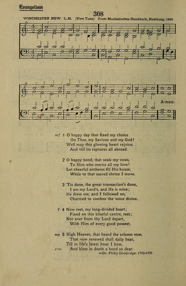 Methodist Hymn and Tune Book: official hymn book of the Methodist Church page 336