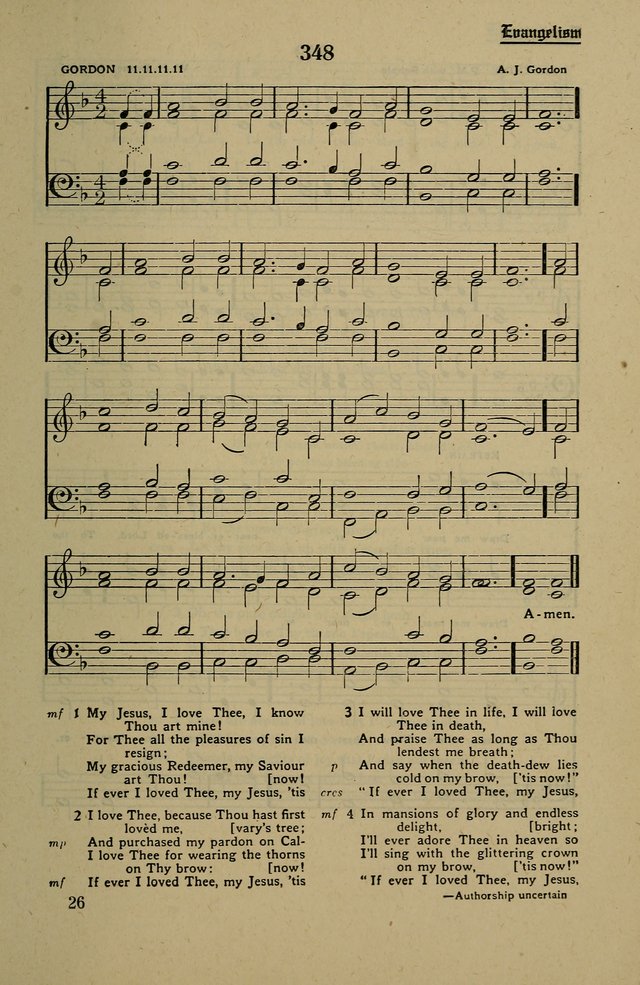 Methodist Hymn and Tune Book: official hymn book of the Methodist Church page 385