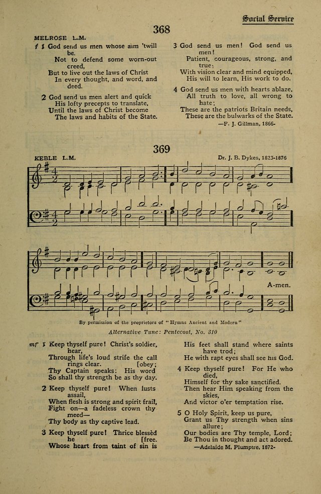 Methodist Hymn and Tune Book: official hymn book of the Methodist Church page 411