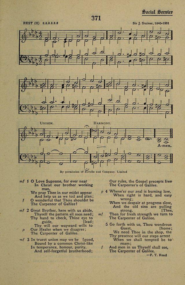 Methodist Hymn and Tune Book: official hymn book of the Methodist Church page 413