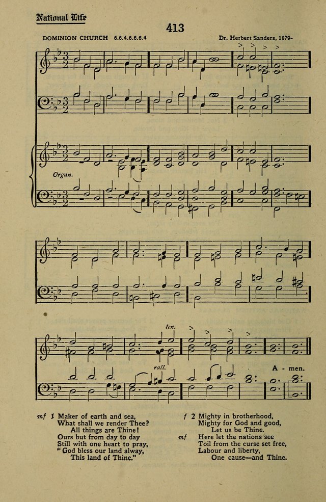 Methodist Hymn and Tune Book: official hymn book of the Methodist Church page 458