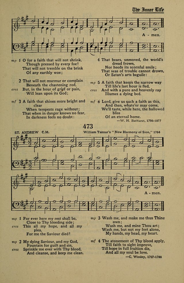 Methodist Hymn and Tune Book: official hymn book of the Methodist Church page 521