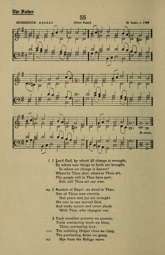 Methodist Hymn and Tune Book: official hymn book of the Methodist Church page 58