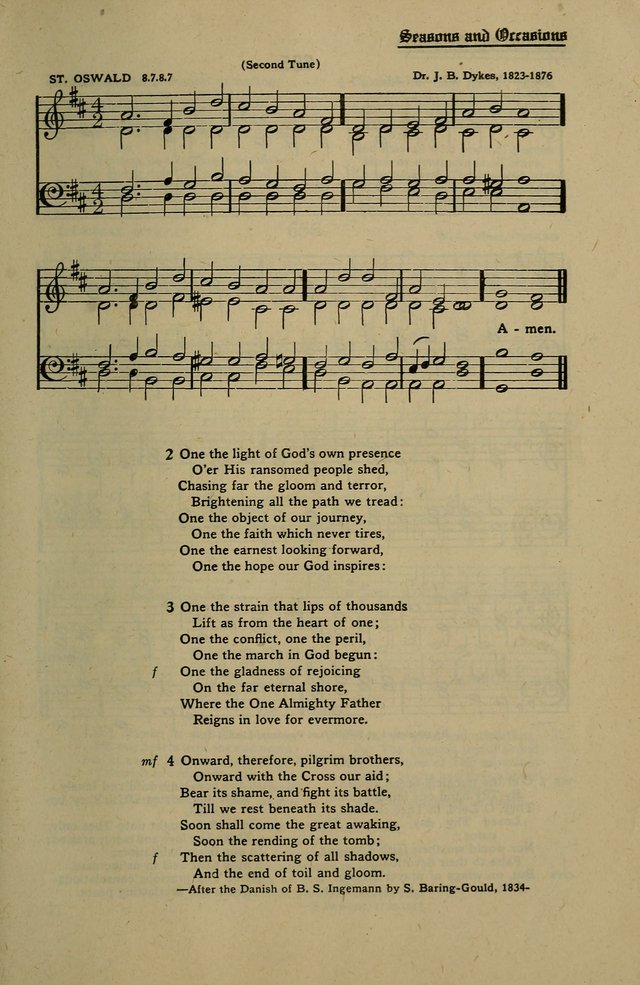 Methodist Hymn and Tune Book: official hymn book of the Methodist Church page 727