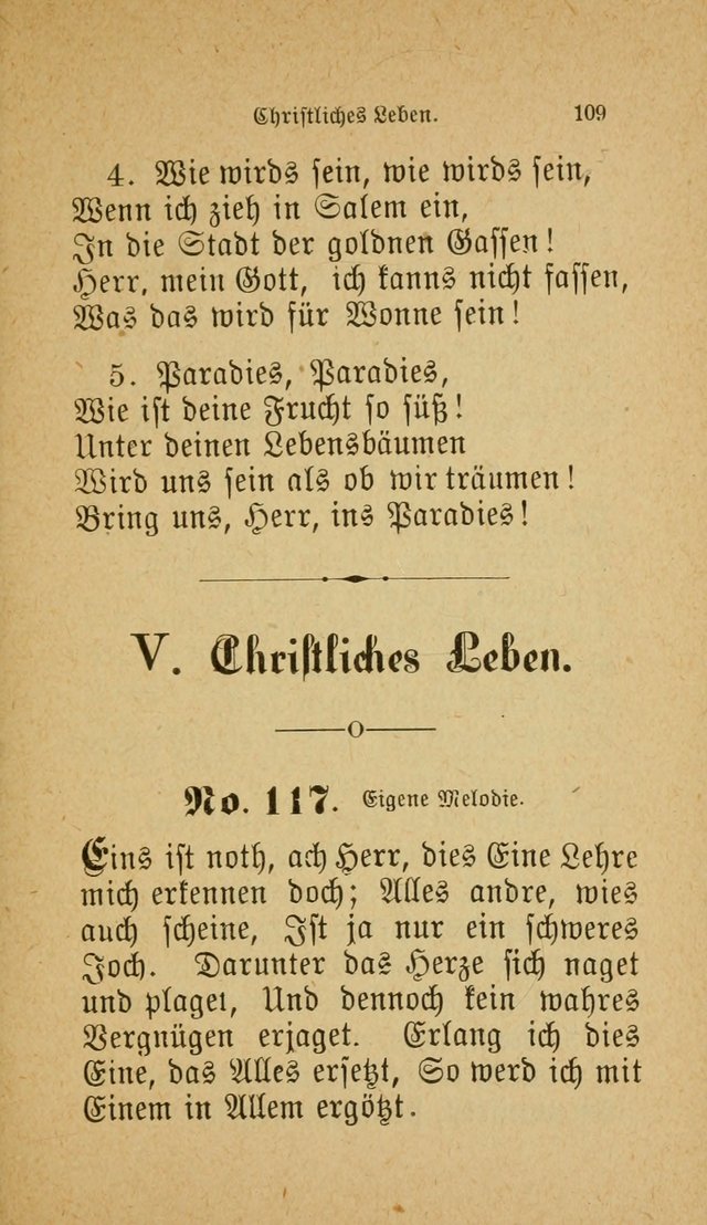 Muntere Lieder: Eine Sammlung der beliebtesten und brauchbarsten Gesänge für Sonntagsschulen und andere christlichen Versammlungen. 3. Aufl. page 114