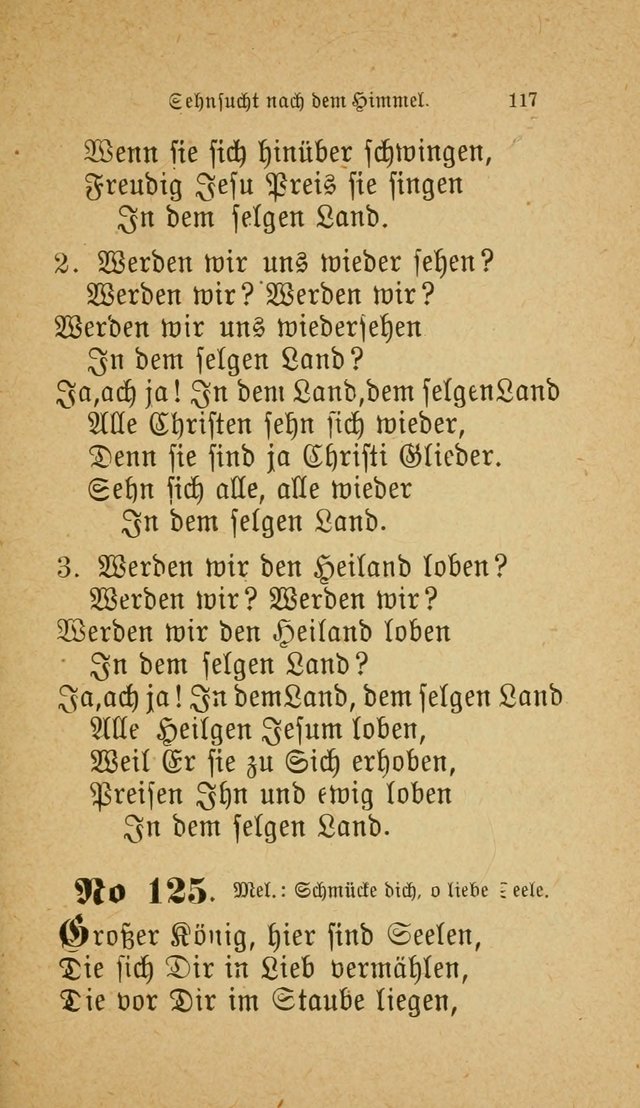 Muntere Lieder: Eine Sammlung der beliebtesten und brauchbarsten Gesänge für Sonntagsschulen und andere christlichen Versammlungen. 3. Aufl. page 122